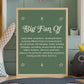 Big Fan Of Neurodiversity Poster | Autism Acceptance Wall Art | Autistic Joy Print