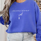A Little Something to Take the Edge Off Crewneck | OT SLP PT ABA Gift