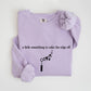 A Little Something to Take the Edge Off Crewneck | OT SLP PT ABA Gift
