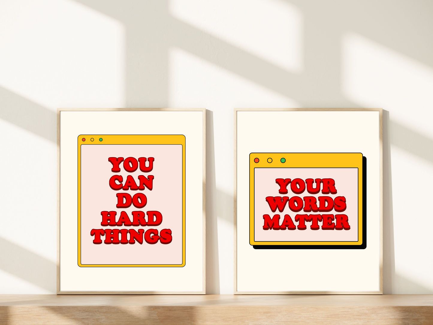 Retro Motivational Posters for Classroom, Clinic, or Office