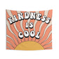 Retro Classroom Tapestry, Kindness is Cool Teacher Decor, Retro class decor, Teacher wall art, Classroom welcome sign