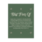 Big Fan Of Neurodiversity Poster | Autism Acceptance Wall Art | Autistic Joy Print