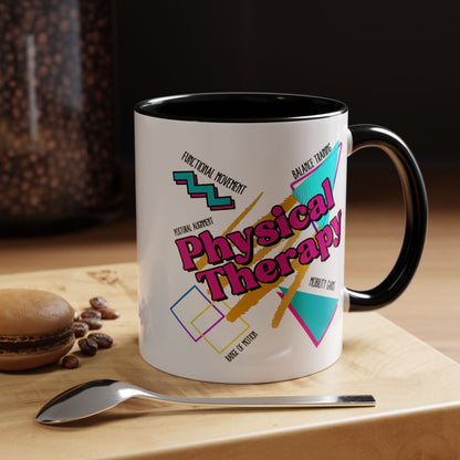 90s Style Physical Therapy Mug for Physical Therapists and Assistants, Unique Physical Therapy Gift, Retro PT Coffee Cup