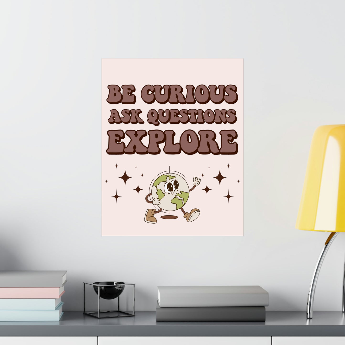 Retro Classroom Decor, Positive Affirmations for students, Therapist Wall Art, ABA poster, Educator Quotes, Matte Vertical Posters