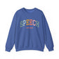 Speech Varsity Style Sweatshirt with Personalized EST Year for SLPs and SLPAs, Gift for Speech Therapists