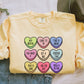 Teacher Hearts Coping Skills Sweatshirt, Valentines day special education, aba bcba rbt apparel, ot slp crewneck