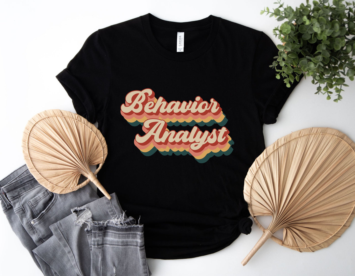 Behavior Analyst Shirt, Retro BCBA t shirt, Applied behavior Analysis Unisex