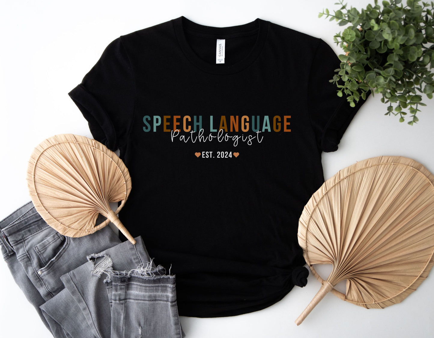 Speech Therapist EST shirt, Personalized SLP shirt, gift for Speech Language Pathologist