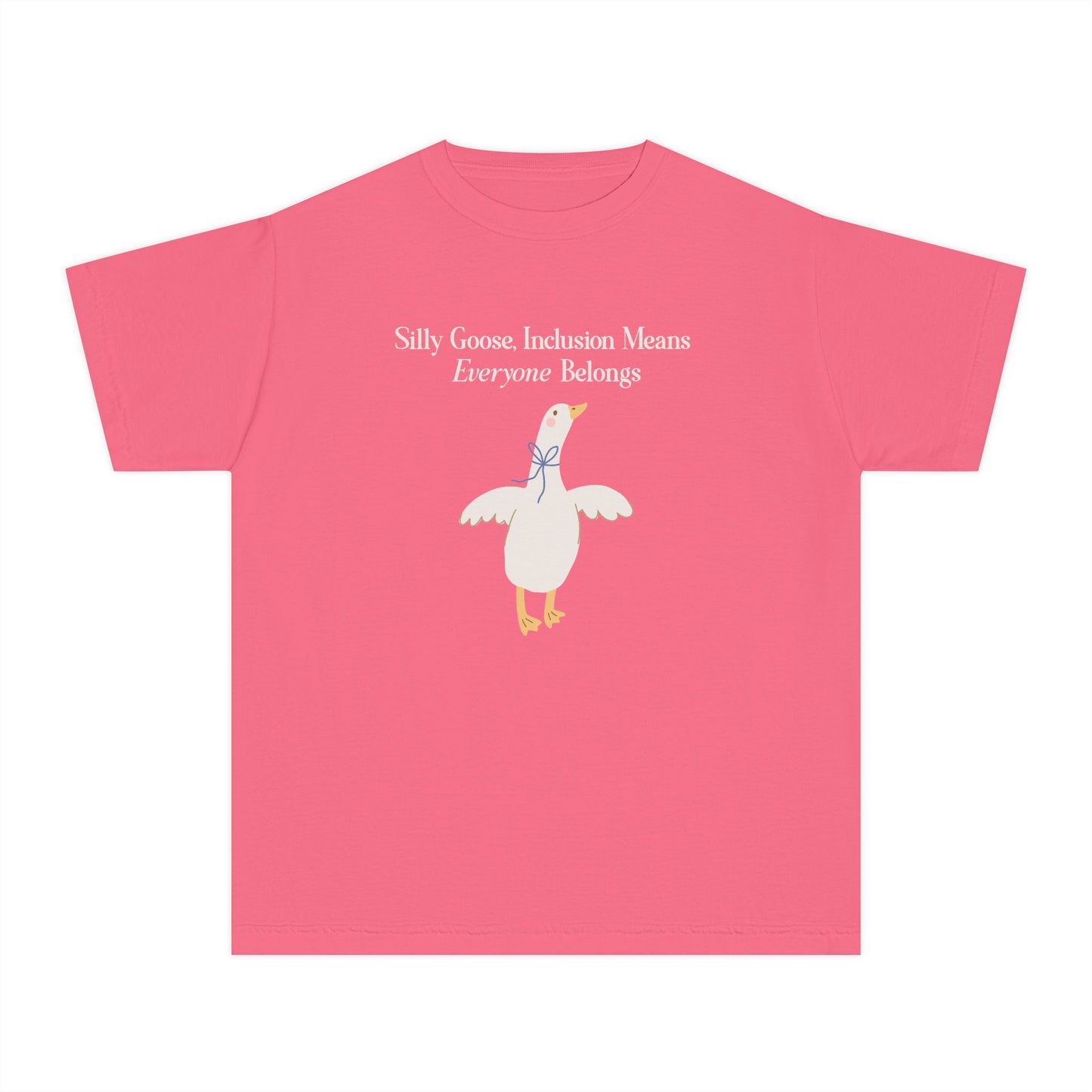 YOUTH Goose Inclusion T-Shirt, Everyone Belongs Kids Tee