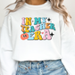 In My Teacher Era Sweatshirt, Retro Teacher Crewneck, Gilden Heavyblend Teacher sweatshirt