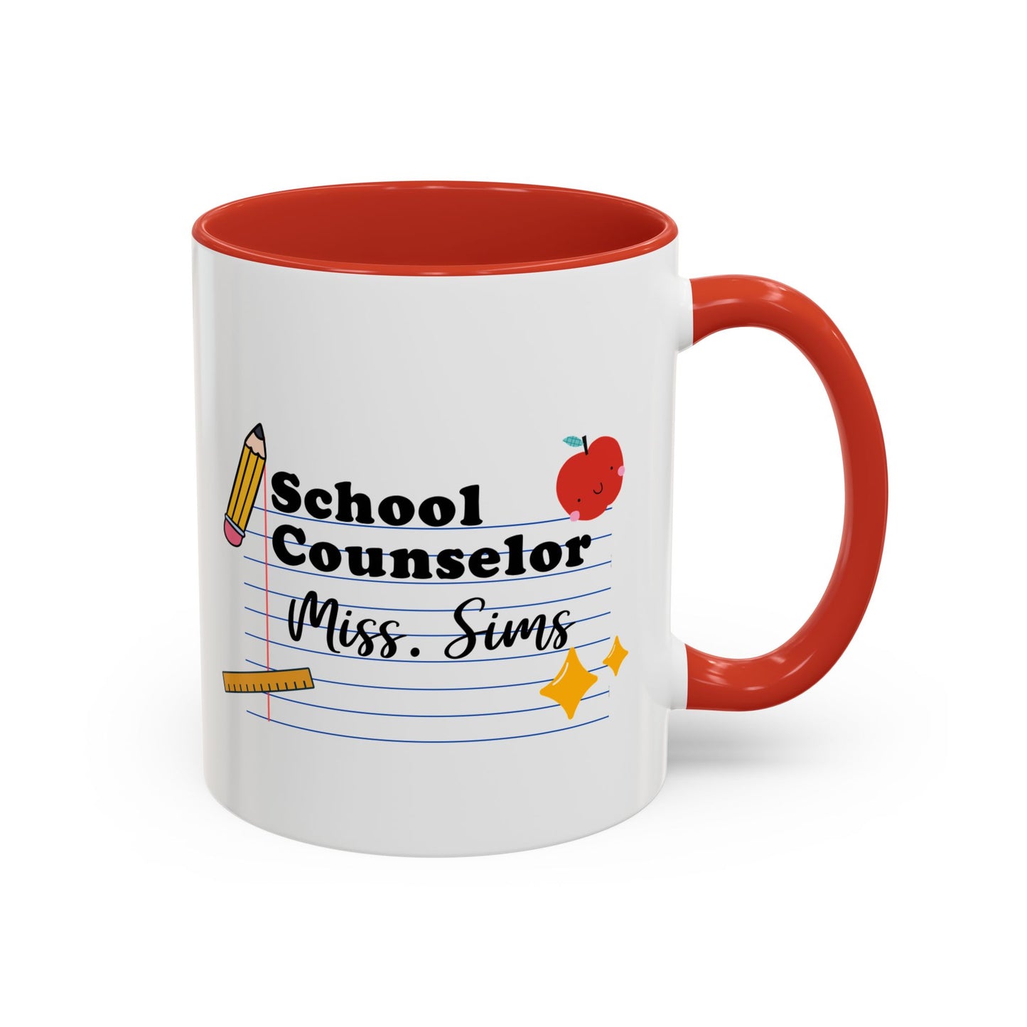 Personalized School Counselor Mug, Custom Gift for School Counselor, 11oz, 15oz