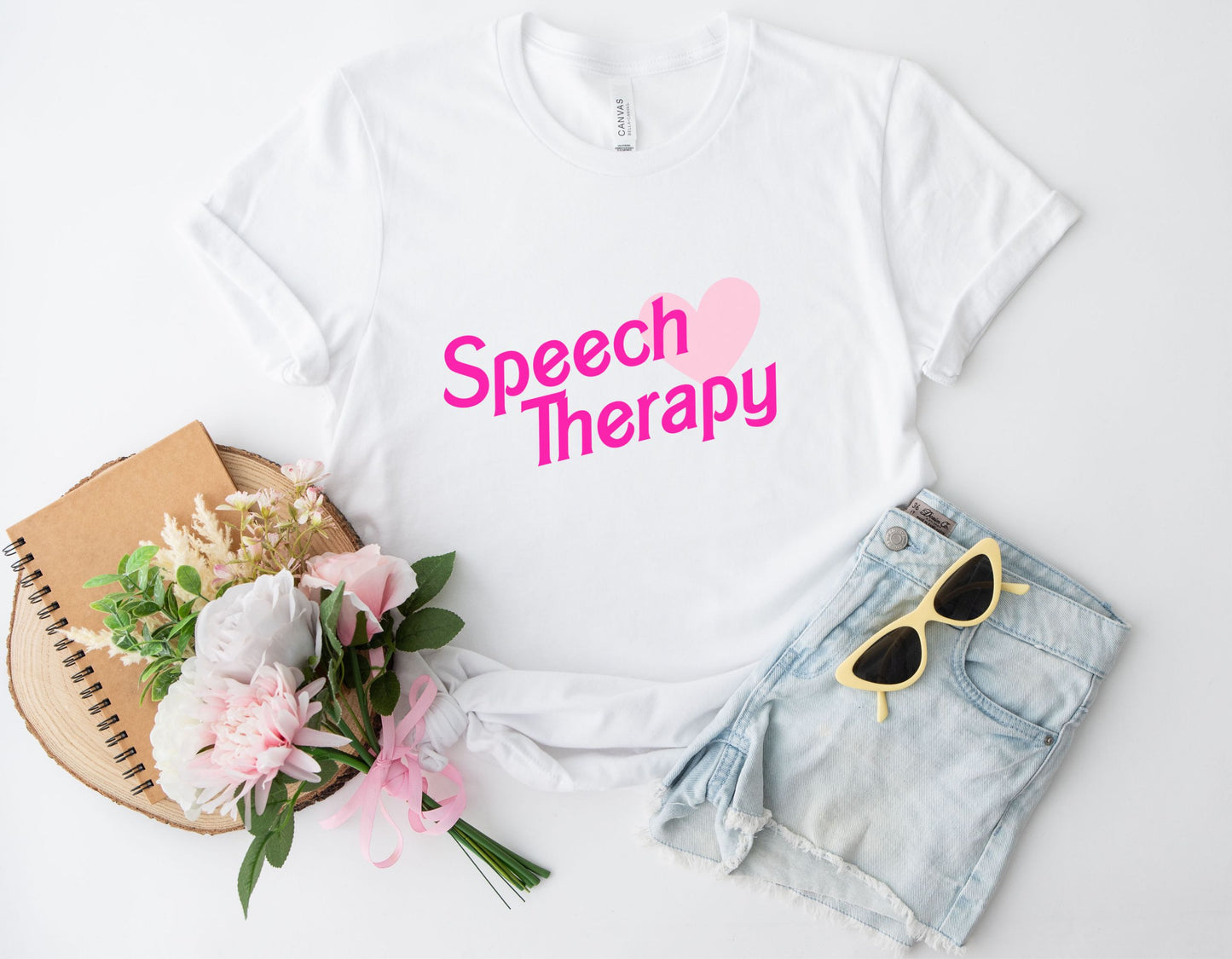 Speech Therapy Shirt, doll themed SLP t shirt, Speech Language Pathologist Apparel, Unisex Jersey T-Shirt