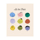 All The Feels Emotions Poster | Hand-drawn Classroom Feelings Chart | SEL Wall Art | School Counselor Decor | Therapist Office Matte Poster Print