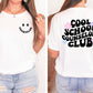 School Counselor Shirt, Cool School Counselors Club, Bella Canvas gift for Counselor