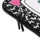 Personalized Composition Style Laptop Sleeve, Tablet Case for Teachers / Students, Custom Name Laptop Bag, Gift for Teacher