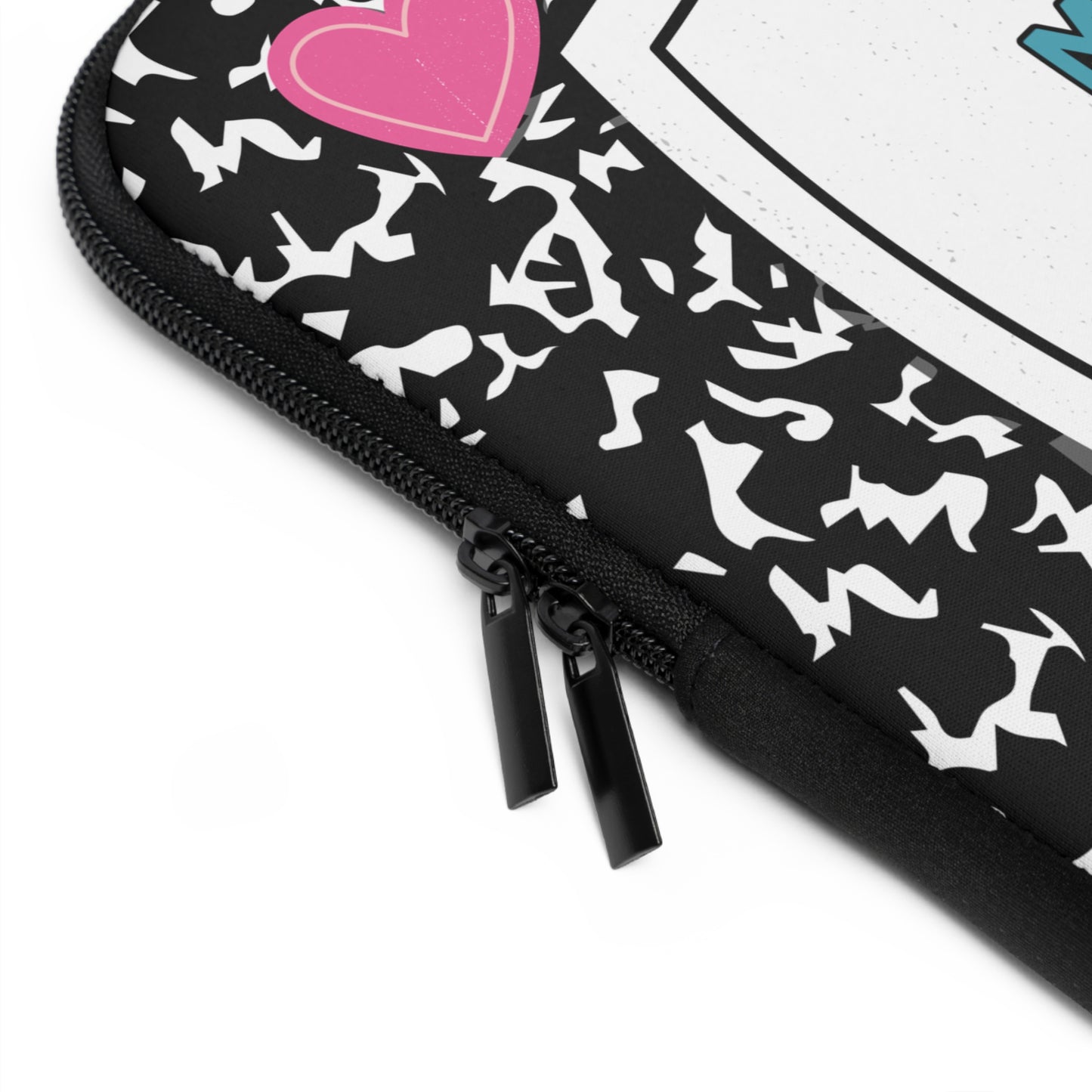 Personalized Composition Style Laptop Sleeve, Tablet Case for Teachers / Students, Custom Name Laptop Bag, Gift for Teacher