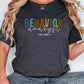 Behavior Analyst EST shirt, Personalized bcba shirt, gift for bcba