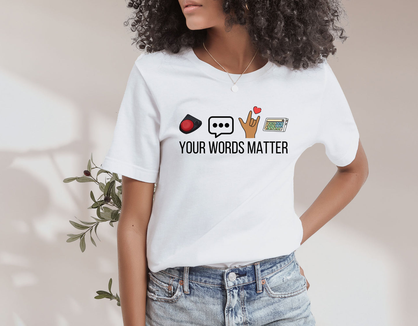 Your Words Matter Shirt, Speech therapy shirt, Aba therapy, Sped teacher, inclusion specialist unisex