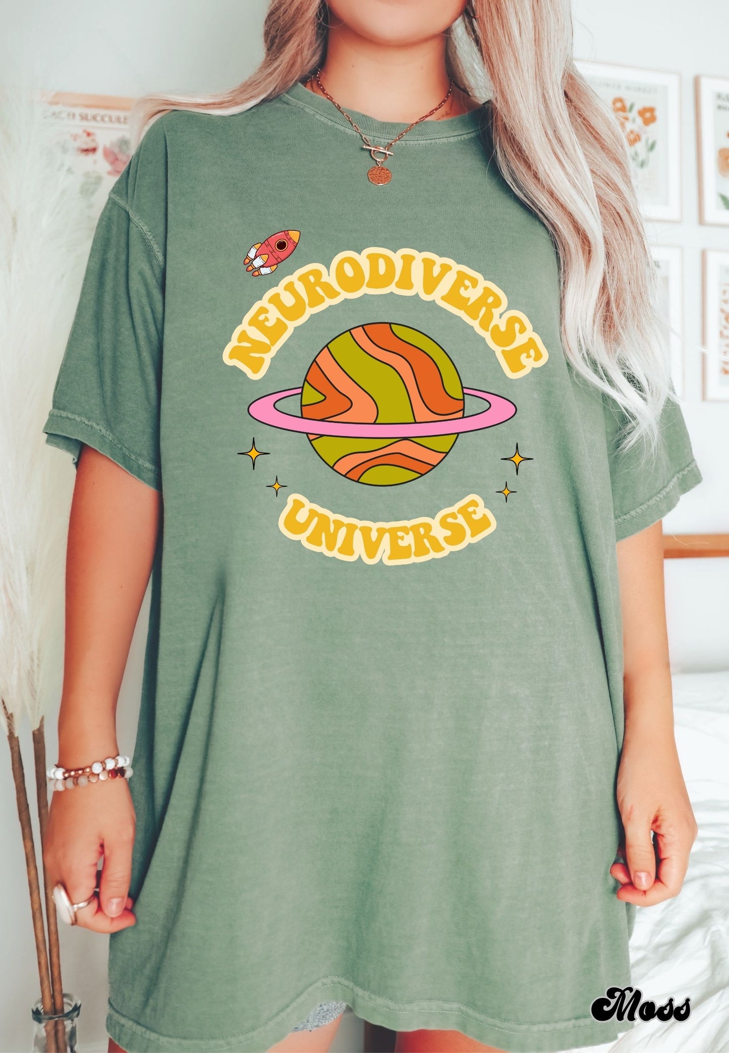 Neurodiverse Universe shirt, Neurodiversity Shirt, Unisex Comfort Colors® 1717