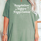 Regulation Before Expectation BCBA shirt, RBT Shirt, ABA Shirt, sped Teacher Shirt, Comfort Colors® 1717