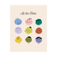 All The Feels Emotions Poster | Hand-drawn Classroom Feelings Chart | SEL Wall Art | School Counselor Decor | Therapist Office Matte Poster Print
