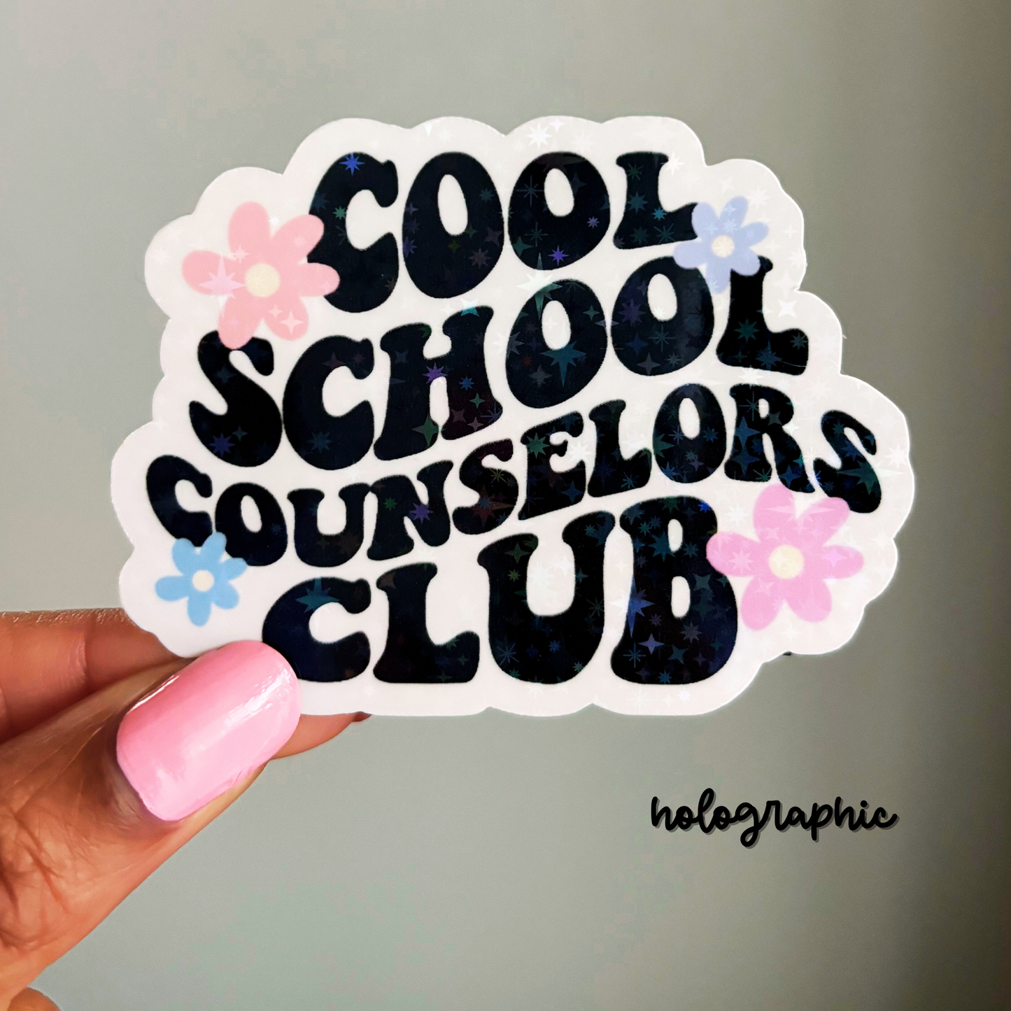 Cool School Counselor Sticker, Counselor Sticker, School Counselor Stickers