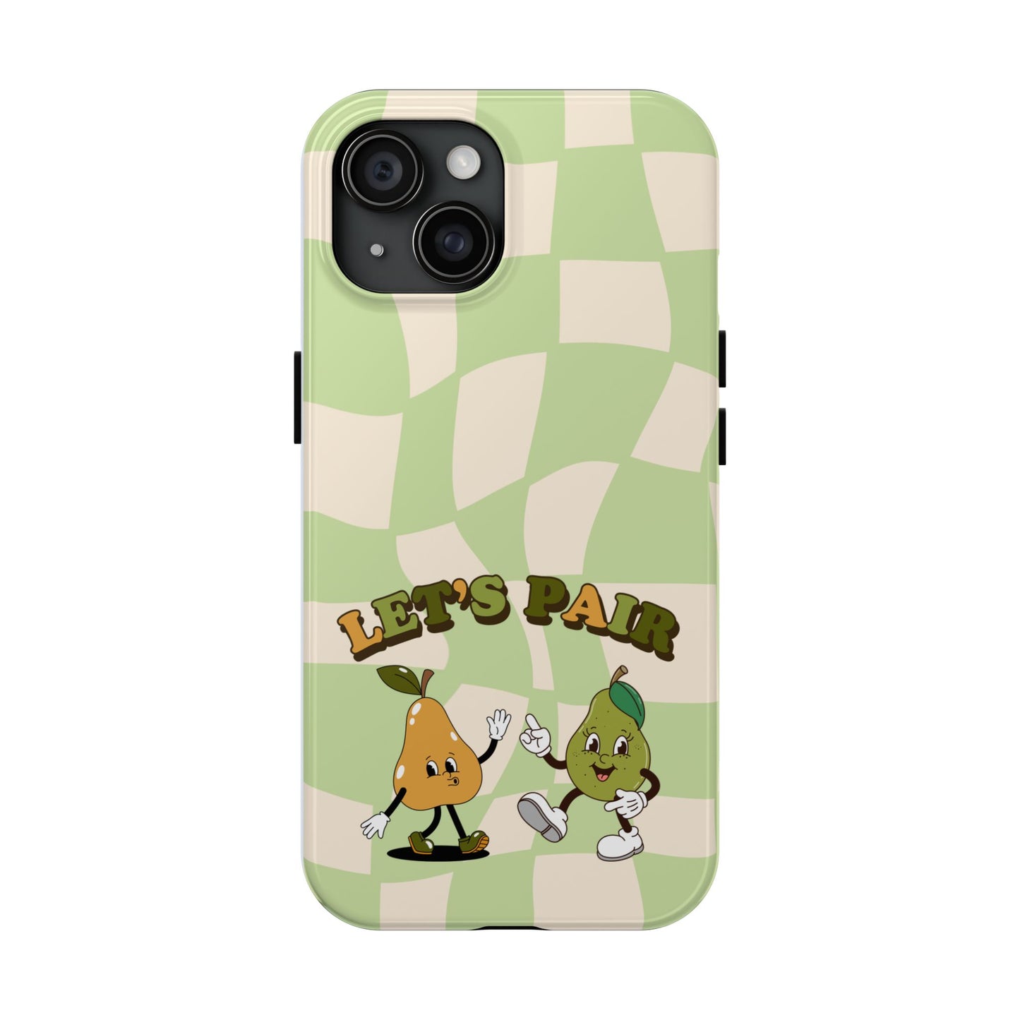 Aba therapist "Let's Pair" Tough Phone Case, Funny aba merch, Behavior Therapist Gift for RBT BCBA