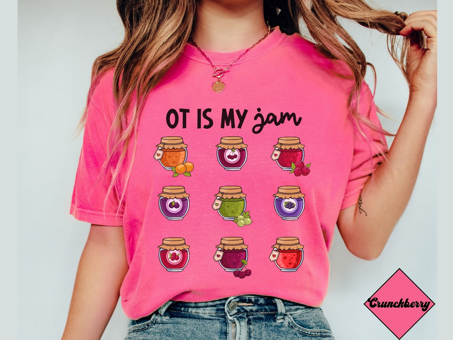 OT is my Jam, Occupational therapy Shirt, OT OTA tee, Occupational Therapist Comfort Colors