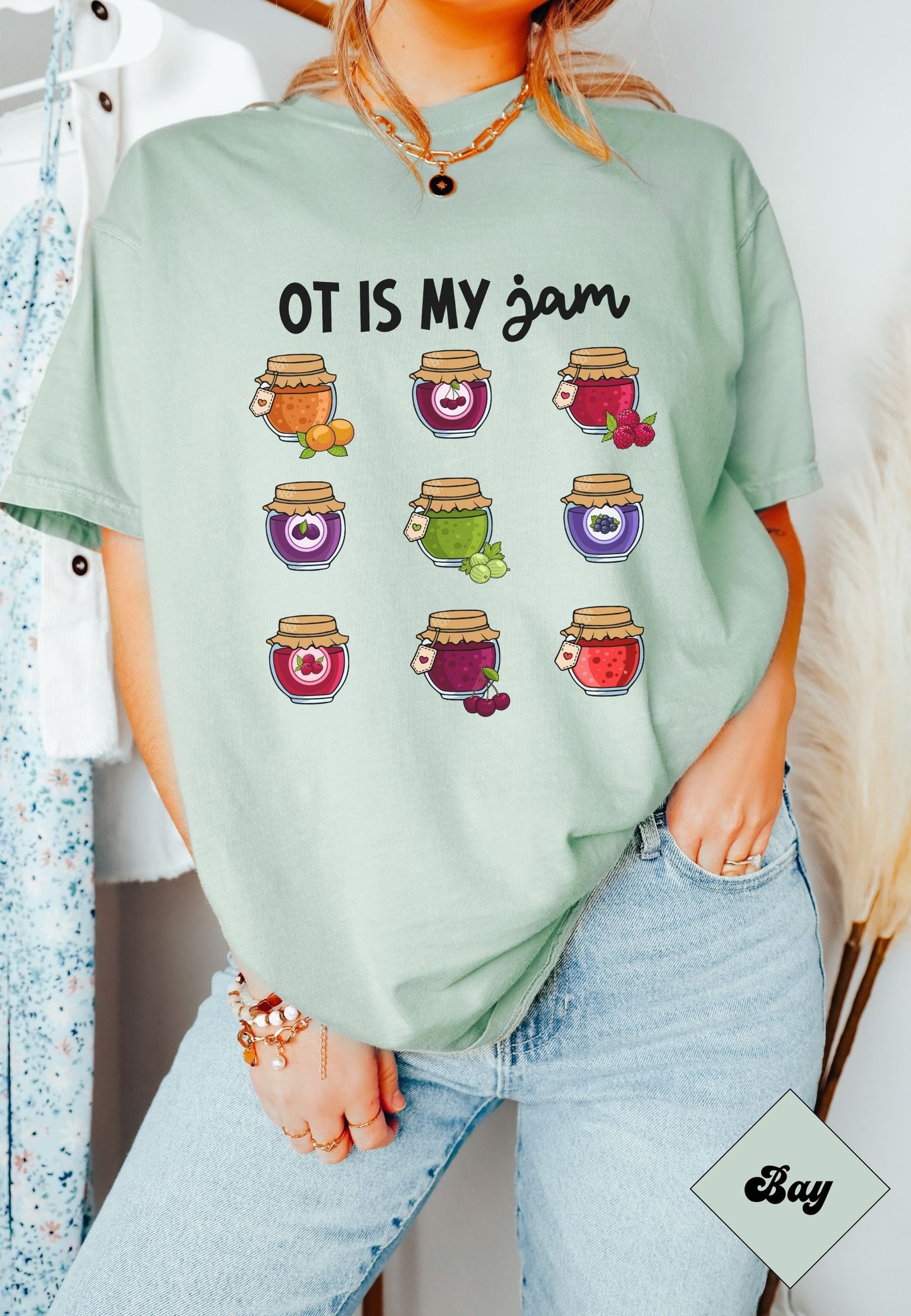 OT is my Jam, Occupational therapy Shirt, OT OTA tee, Occupational Therapist Comfort Colors