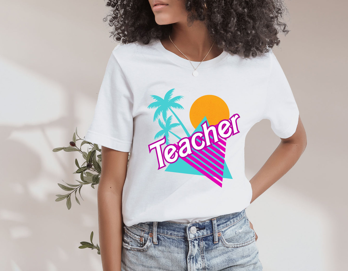 90s Teacher Shirt, Malibu doll themed teacher, Summer educator Jersey T-Shirt