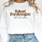 School Psychologist Sweatshirt, School Psych but first coffee crewneck, gift for school psychologist