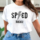 Comfort Colors Sped Rocks Shirt, Special educator tee, Gift for Special Education teacher