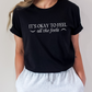 It's okay to feel all the feels T Shirt, ot slp sped aba tee, Minimalist Emotions Bella Canvas