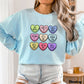 Teacher Hearts Coping Skills Sweatshirt, Valentines day special education, aba bcba rbt apparel, ot slp crewneck