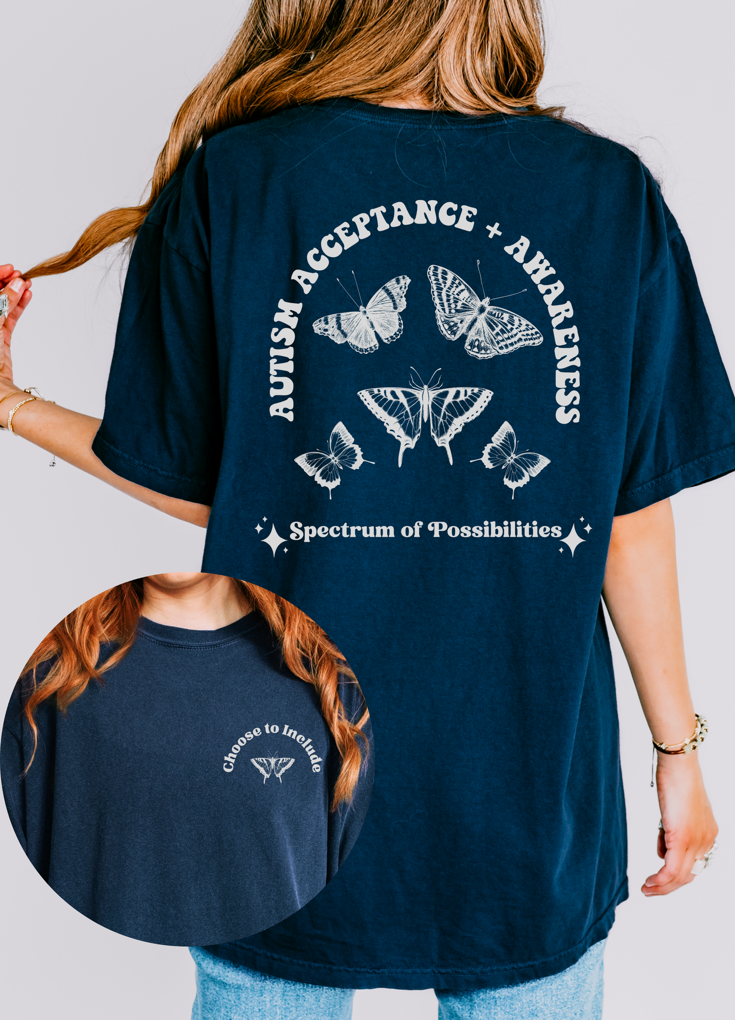 Autism Acceptance and Awareness Shirt, Choose to Include t shirt, sped ot aba pt slp Apparel, Unisex Comfort Colors