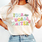 Comfort Colors Your Words Matter Shirt, slp ot rbt bcba special educator tee, Gift for speech teacher