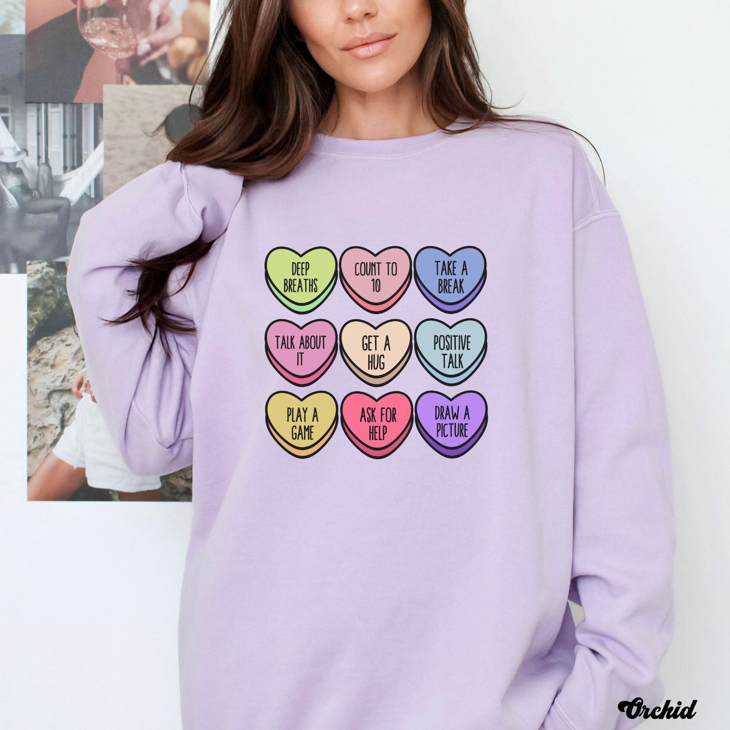 Teacher Hearts Coping Skills Sweatshirt, Valentines day special education, aba bcba rbt apparel, ot slp crewneck