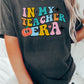 In My Teacher Era Shirt, Retro Teacher tee, Comfort Colors Teacher t shirt