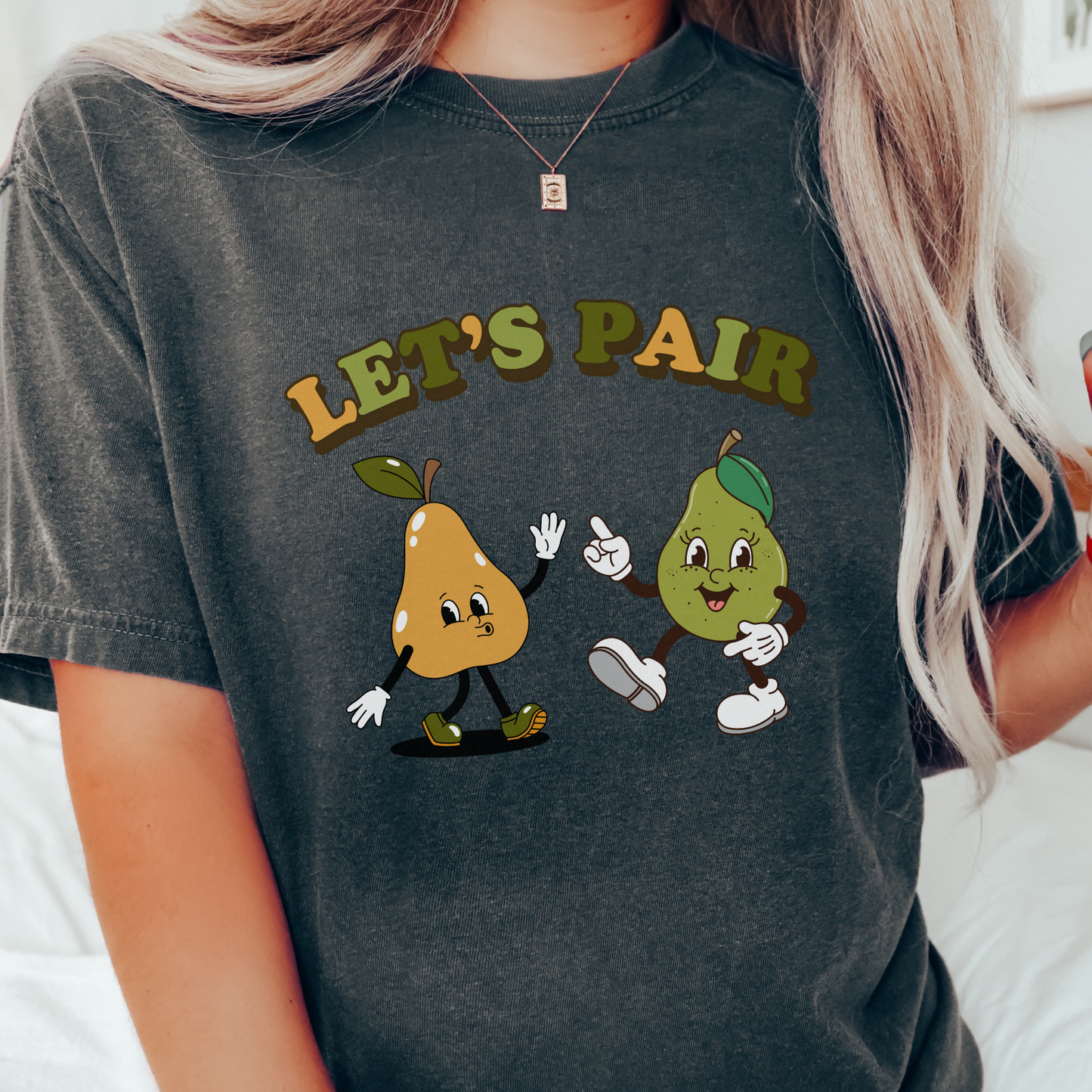 Funny Aba therapy shirt, Let's Pair Pear tee, behavior therapist t shirt, gift for rbt bcba