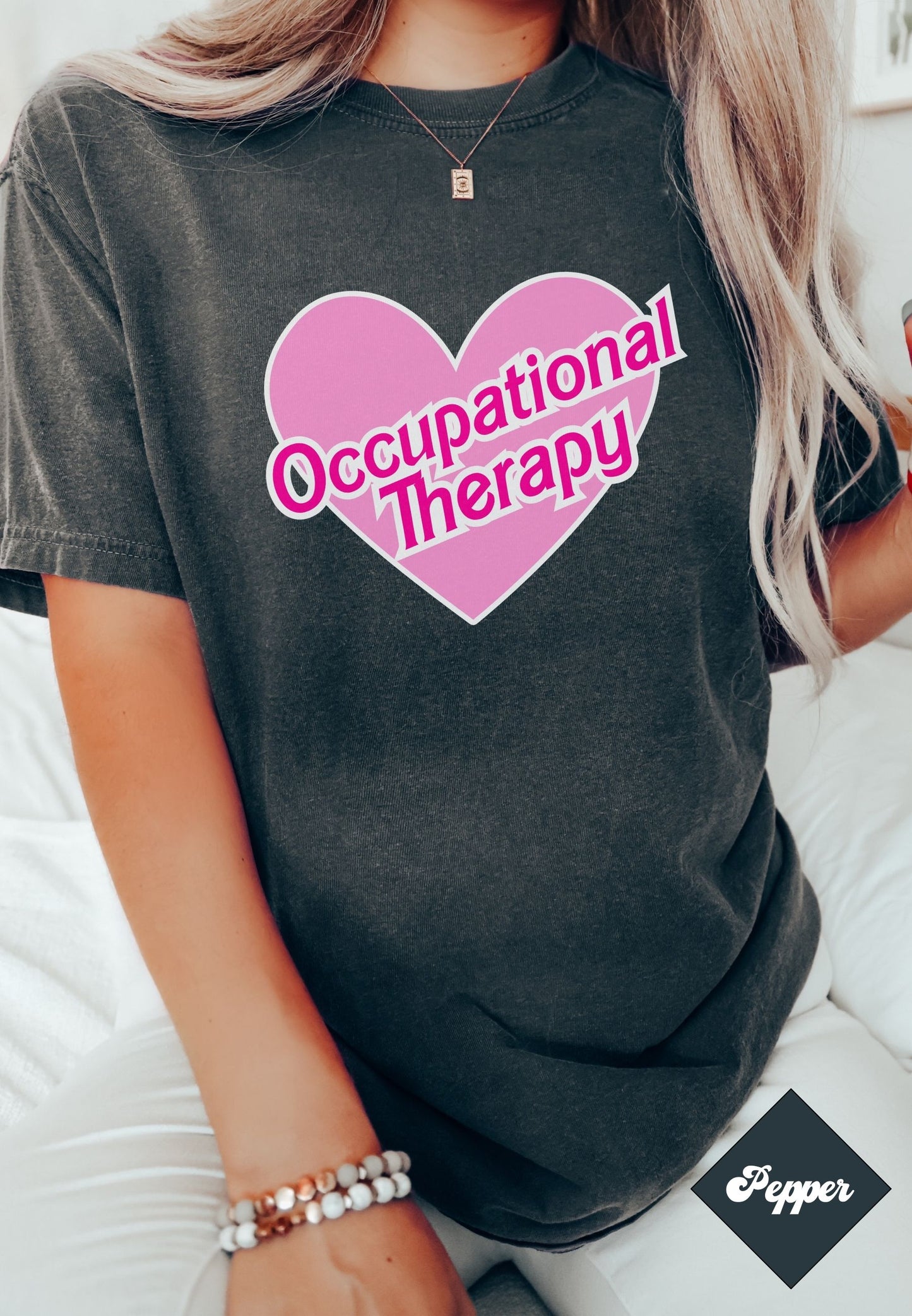 OT 90s themed shirt, 90s nostalgic Occupational Therapy, OTA short sleeve, Unisex Garment-dyed T-Shirt