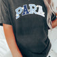 Varsity Para shirt, Floral Para educator tee, Gift for para, para professional shirt, unisex Unisex Comfort Colors® 1717