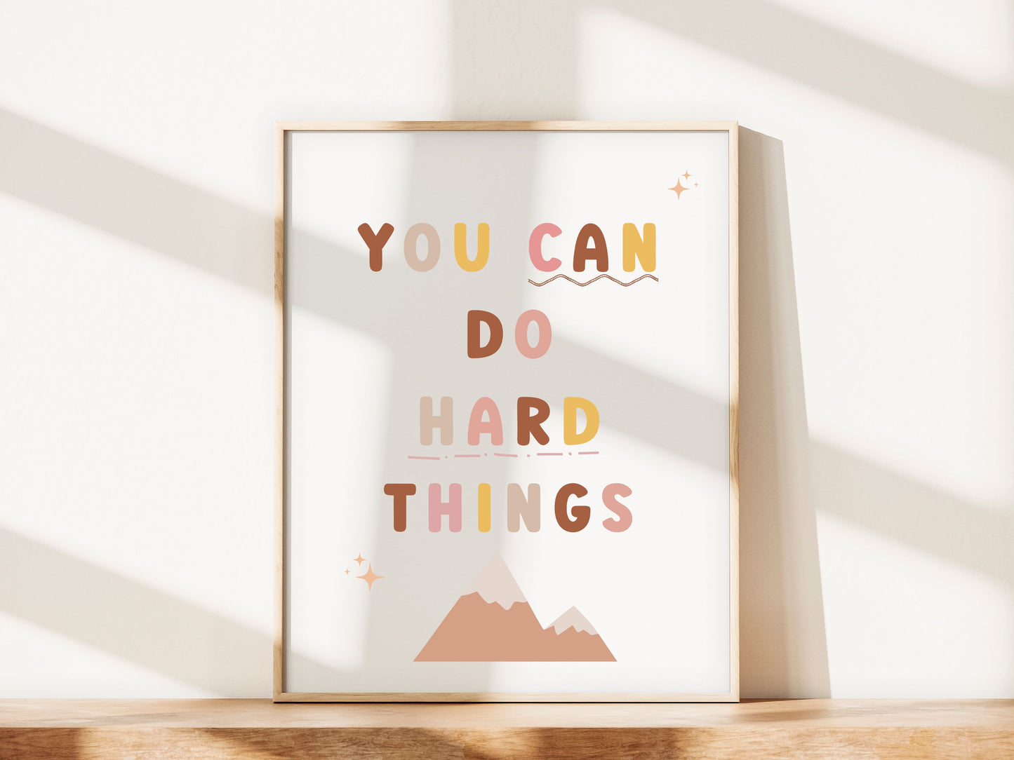 You Can Do Hard Things - Digital Print