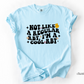 Not Like A Regular RBT, I'm A Cool RBT T-Shirt, Funny Aba Shirt, Gift For Behavior Technician, Unisex Comfort Colors® 1717