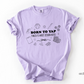 Funny Aba Speech OT T-shirt, Born to Yap Graphic Tee, Gift for Pediatric Therapist, Comfort Colors 1717