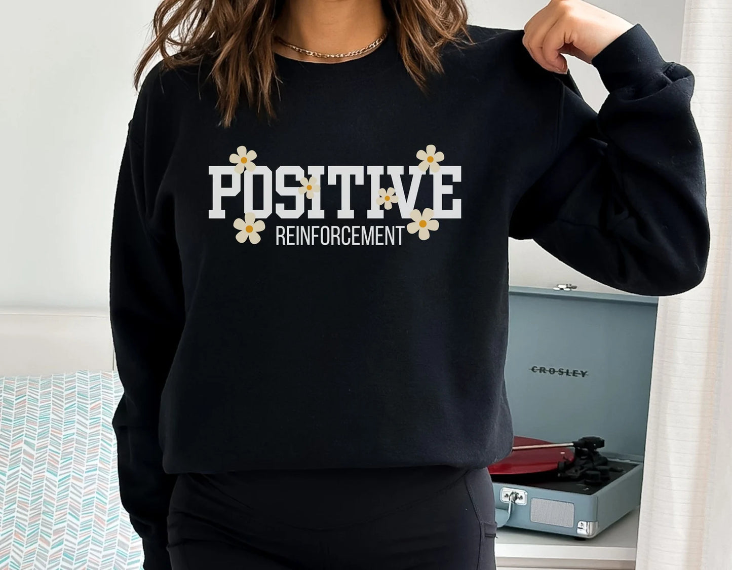 Positive Reinforcement Sweatshirt, RBT BCBA crewneck, Aba therapy, Sped teacher, inclusion specialist unisex