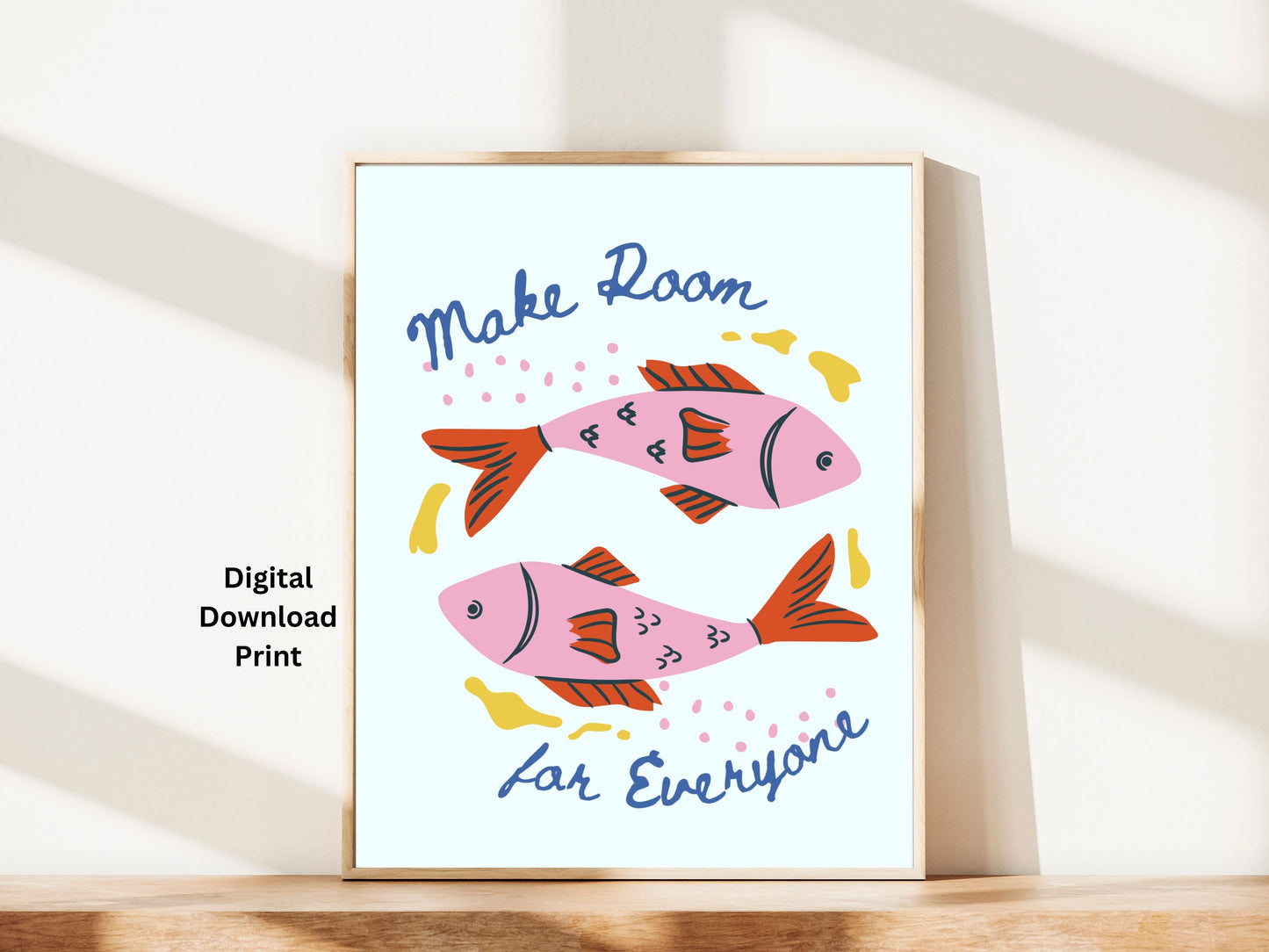 "Make Room For Everyone" - Free Digital Poster