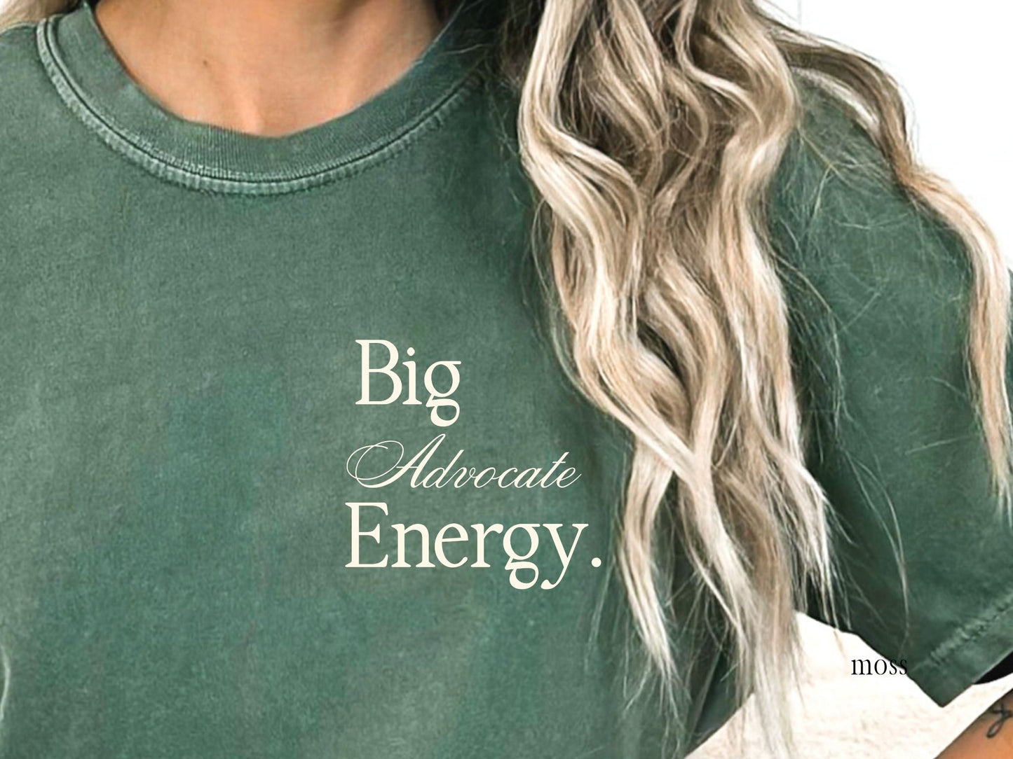 Big Advocate Energy Shirt, Advocacy Shirt, Inclusion Shirt, Disability Advocate Tee, Neurodiversity Shirt, Special Education Teacher Gift