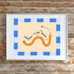 Progress Is Not Linear Poster | Hand-Drawn Pencil Wall Art Print | Teacher Classroom Decor | Special Education Gift | BCBA RBT Therapist Print