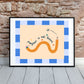 Progress Is Not Linear Poster | Hand-Drawn Pencil Wall Art Print | Teacher Classroom Decor | Special Education Gift | BCBA RBT Therapist Print