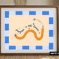 Progress Is Not Linear Poster | Hand-Drawn Pencil Wall Art Print | Teacher Classroom Decor | Special Education Gift | BCBA RBT Therapist Print